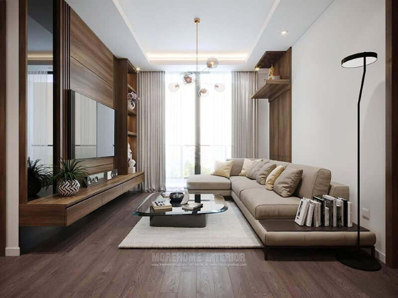 Thiết kế nội thất chung cư đơn giản, bố trí khoa học Thiết kế chung cư