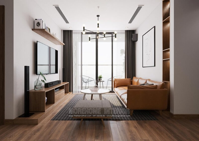 Thiết kế nội thất chung cư Vinhomes Sky Lake Thiết kế chung cư