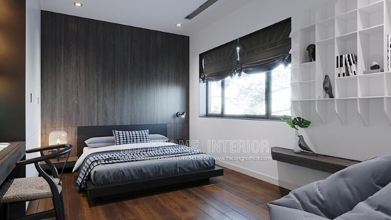 Giường ngủ chung cư hiện đại Giường ngủ chung cư hiện đại