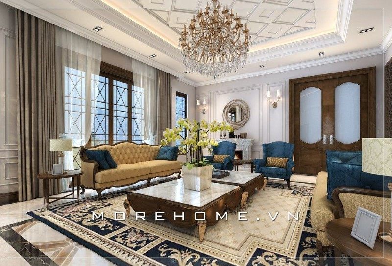 Bộ ghế sofa bọc nệm êm ái mang đến cảm giác thoải mái, dễ chịu khi sử dụng.