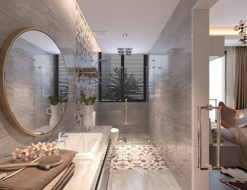 Lựa chọn vách tắm kính cửa lực hiện đại cho phòng tắm sạch sẽ và hiện đại hơn